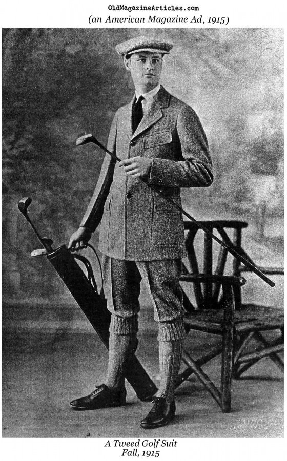 Golf Fashion From The Past Who s Your Caddie