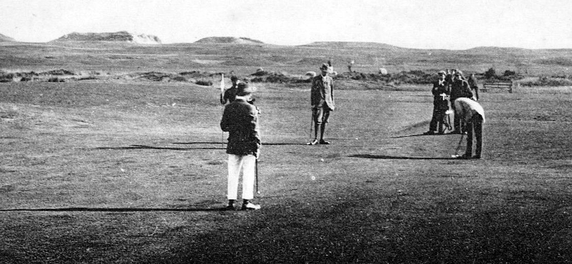 Old Photograph Second Hole Old Golf Course St Andrews Fife Scotland